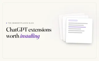 Best ChatGPT Extensions