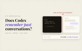 Does Codex Remember Past Conversations? How Codex Memory Works (2026)