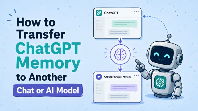 How to Transfer ChatGPT Memory to Another Chat or AI Model