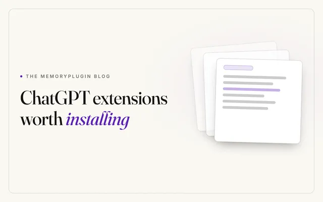 Best ChatGPT Extensions
