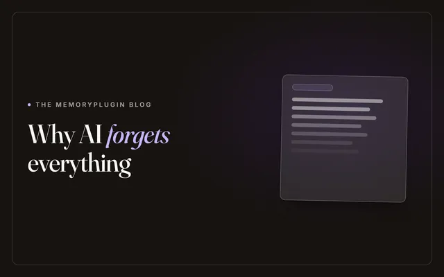 Why AI Is Forgetful: Understanding Memory in LLMs