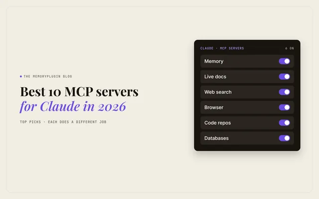 Best 10 MCP Servers for Claude in 2026: Top Picks